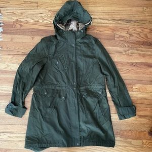 Vince Camuto olive green utility jacket size XL